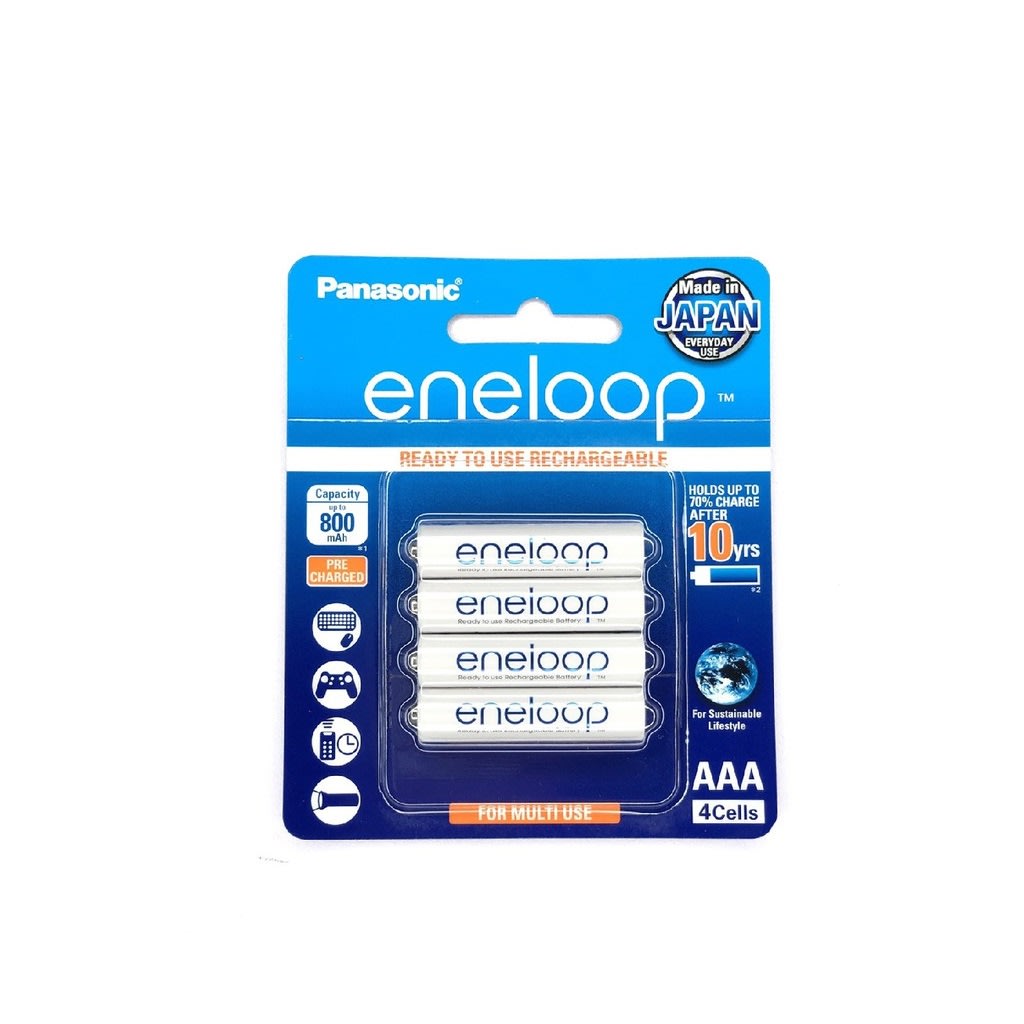 Panasonic Eneloop BK 4MCCE 4BT AAA Rechargeable Battery_1