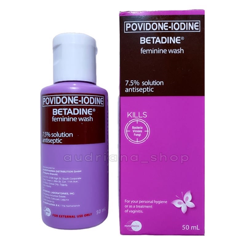 Betadine Povidone-Iodine Feminine Wash