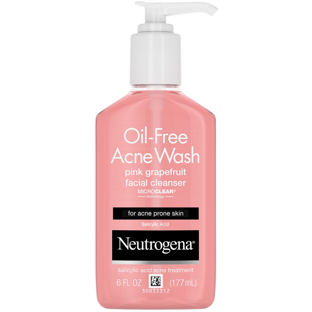 Neutrogena Oil-Free Acne Wash Pink Grapefruit Facial Cleanser-review-philippines
