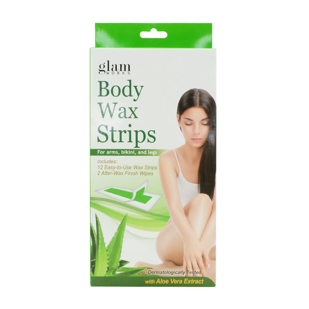 Glamworks Body Wax Strips With Aloe Vera
