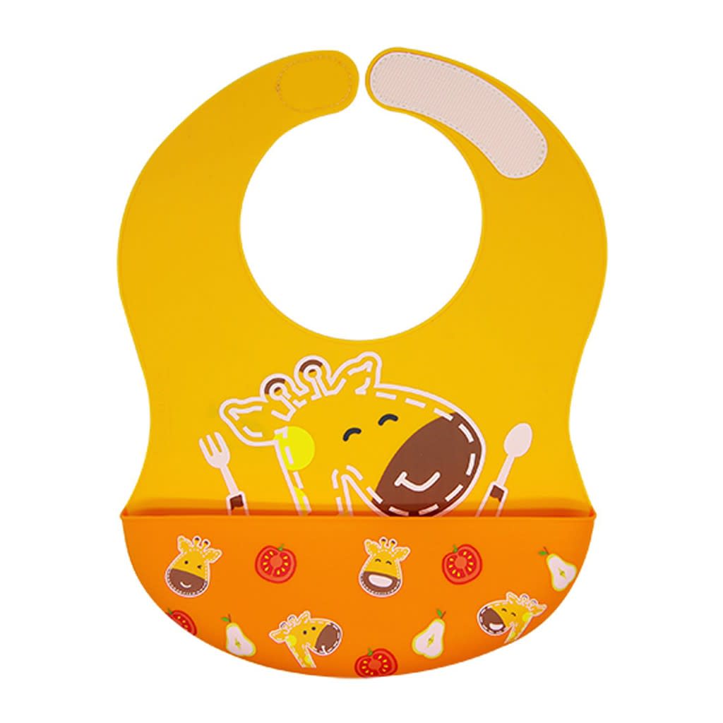 Wide Coverage Silicone Baby  Bib by Marcus & Marcus_1