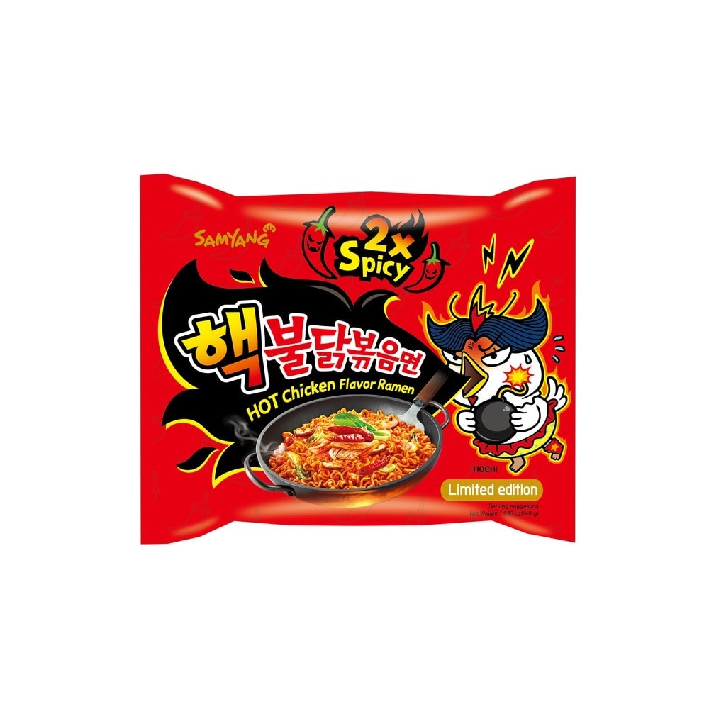 Samyang Fire Noodle 2x Buldak Hot Chicken Flavor Ramen