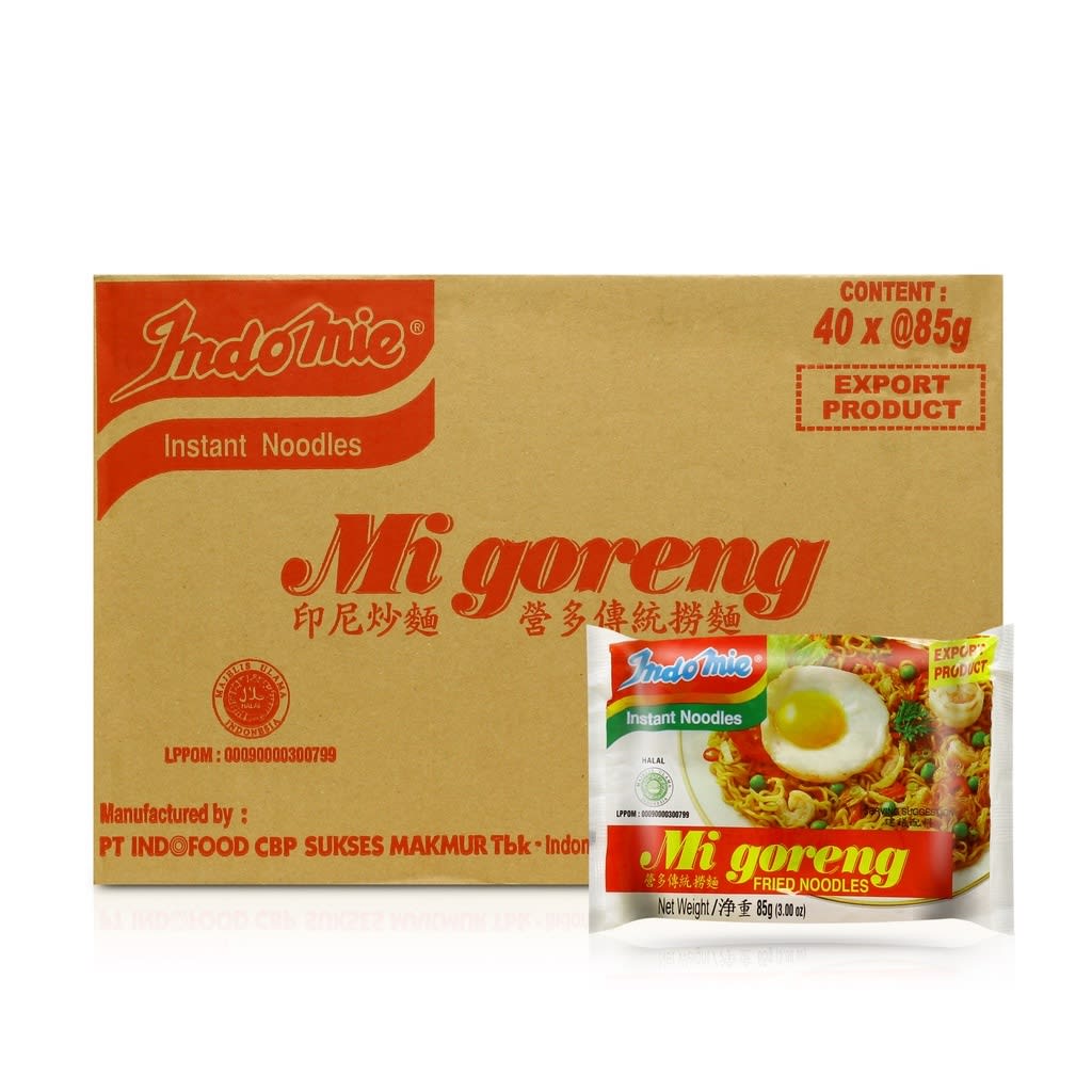 Indomie Mi Goreng Original Dry Noodles