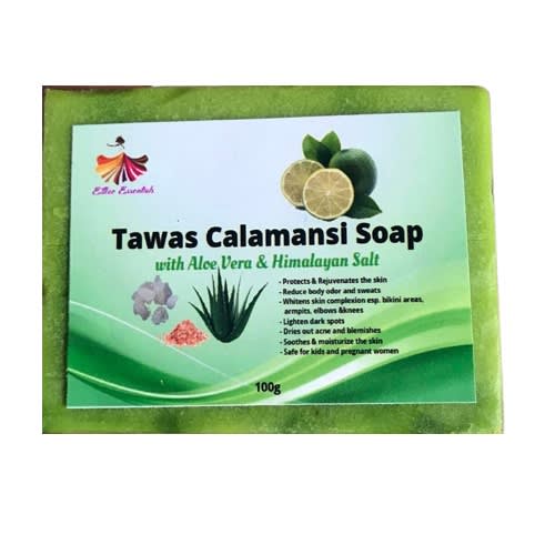 Tawas Calamansi Soap with Aloe Vera and Himalayan Pink OrganicSoap