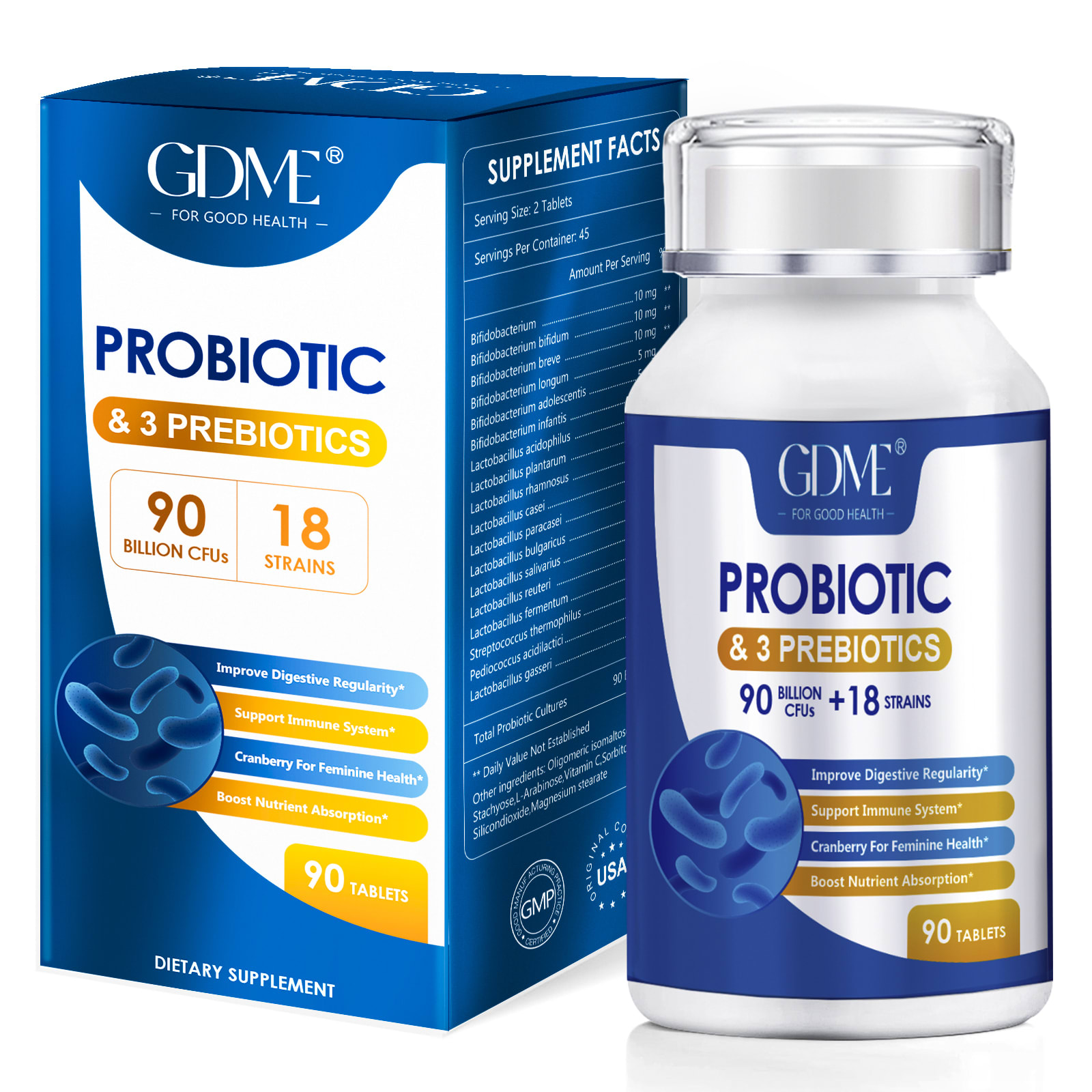 GDME Probiotic Food Supplement