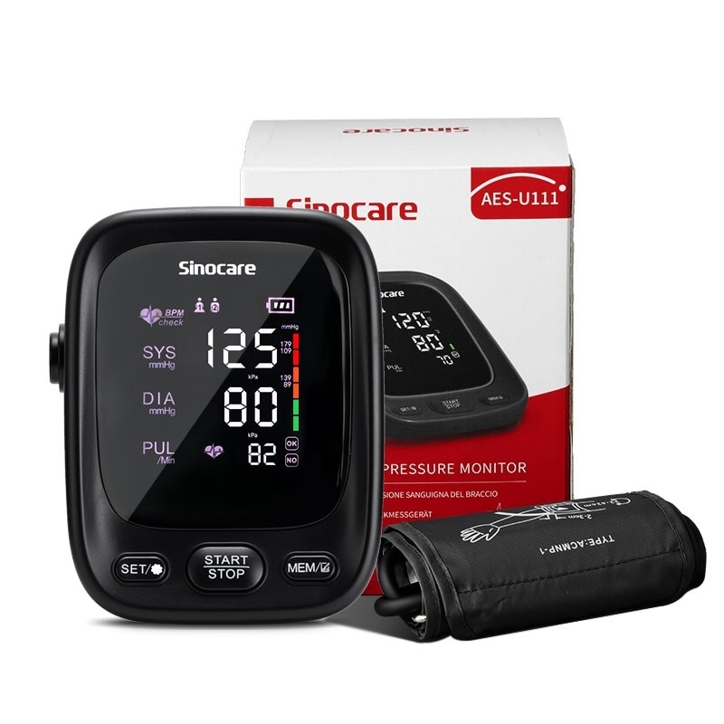 Sinocare Automatic Digital BP Machine Heart Rate with Voice Function