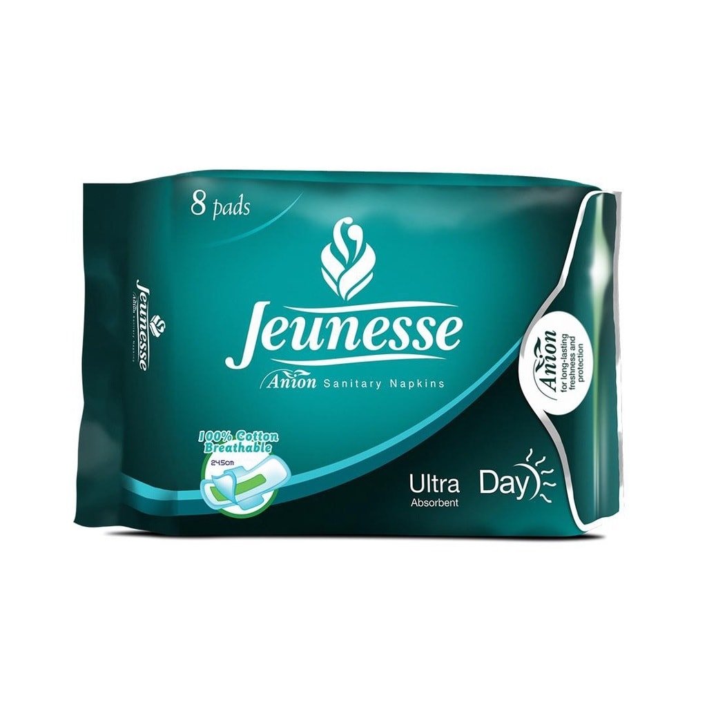 Jeunesse Anion Ultra Day with Wings Sanitary Napkin