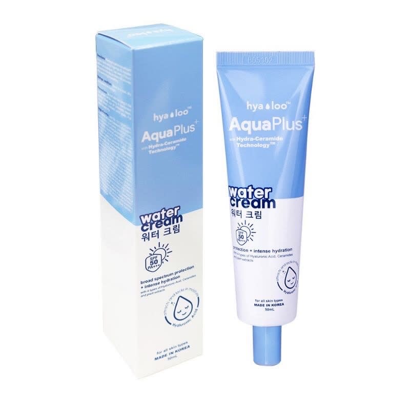 Hyaloo Aqua Plus Water Cream Tinted Sunscreen
