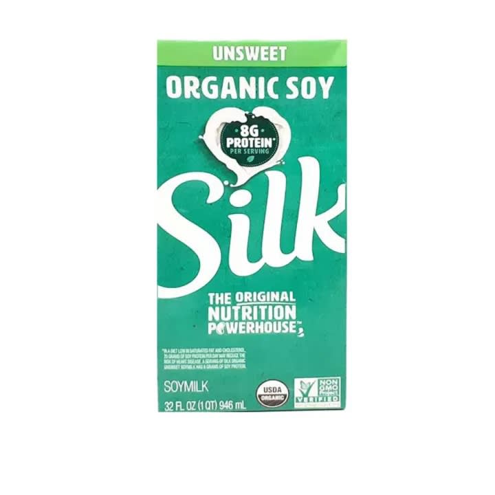 Silk Unsweetened Organic Soy Milk