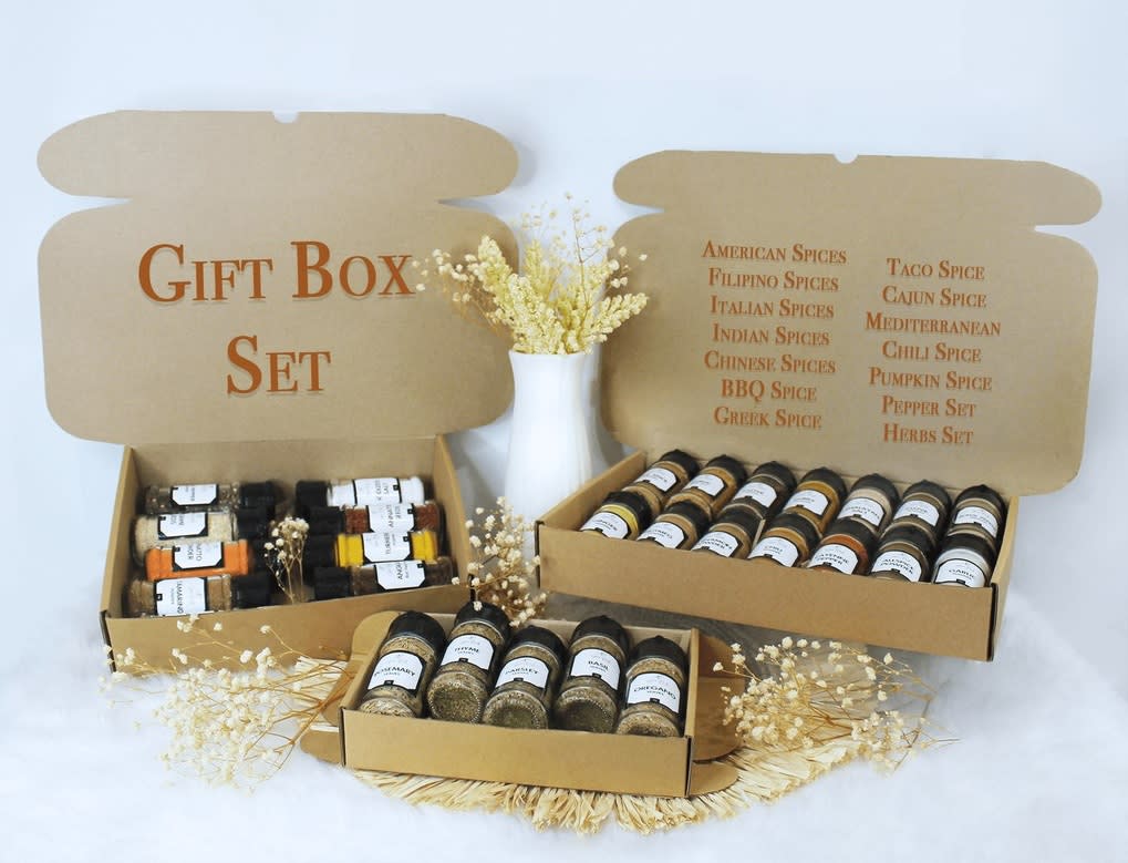 GIFT BOX SET HERBS and SPICES