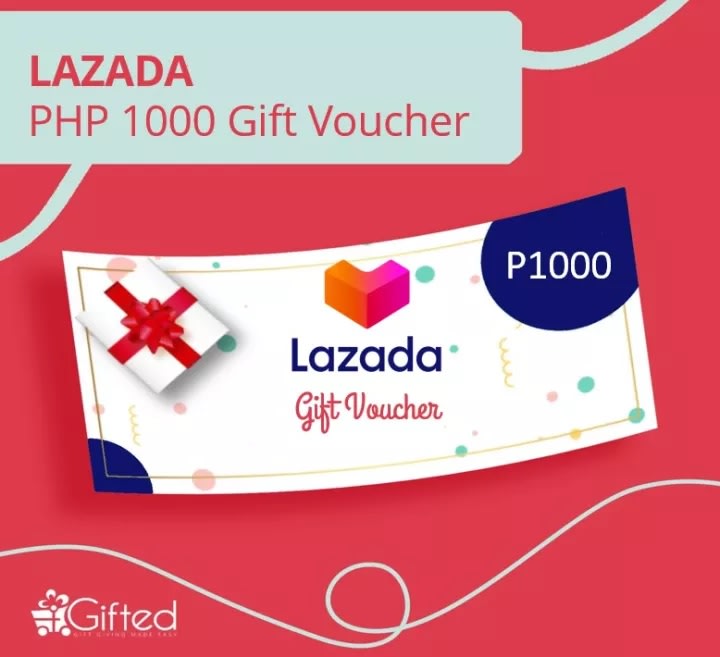 Lazada Gift Card PHP 1000 Gift Voucher