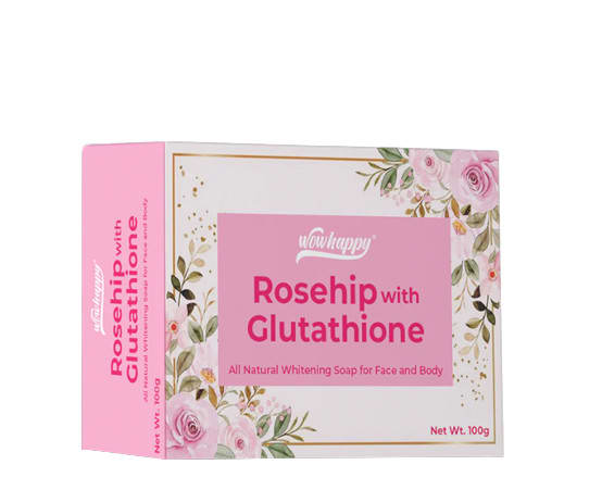 Wowhappy Rosehip With Glutathione Bar Soap