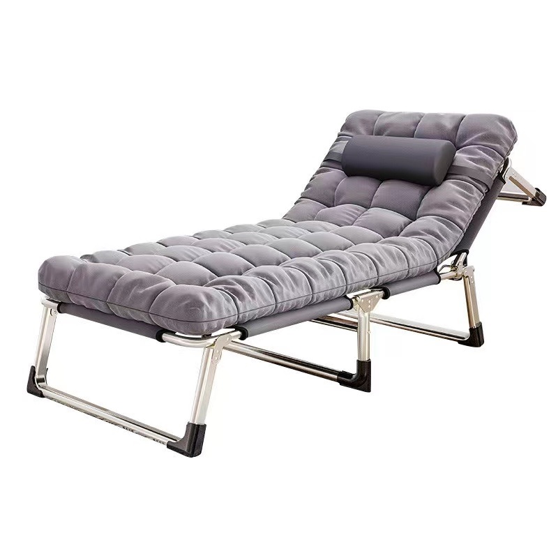 Single Reclining Chair Oxford Cloth Folding Bed