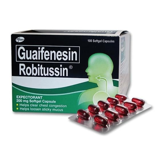 Robitussin (Guaifenesin) Cough Medicine