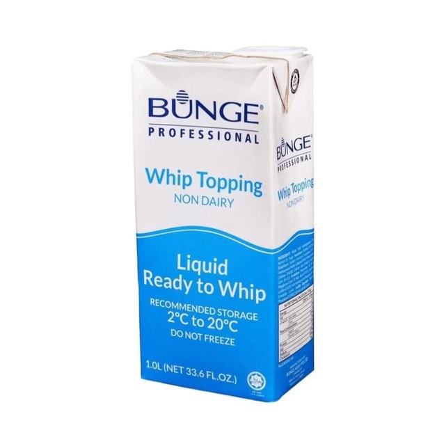Bunge Non-Dairy Whipping Cream