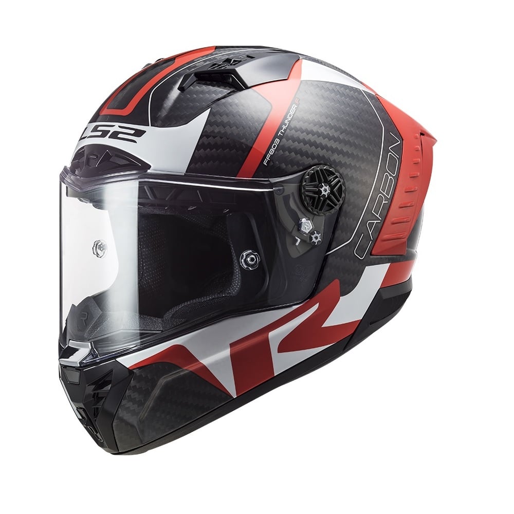 LS2 FF805 Carbon Thunder Motorcycle Helmet