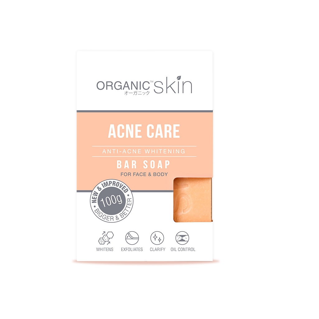Organic Skin Japan Acne Care AntiAcne Whitening Soap