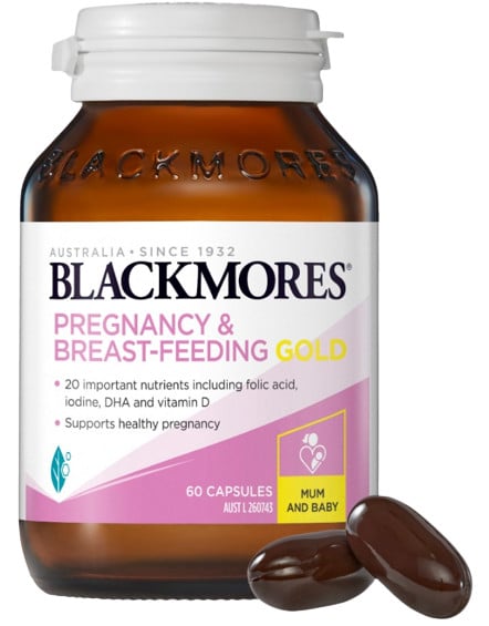 Blackmores Pregnancy & Vitamins for Breastfeeding Moms