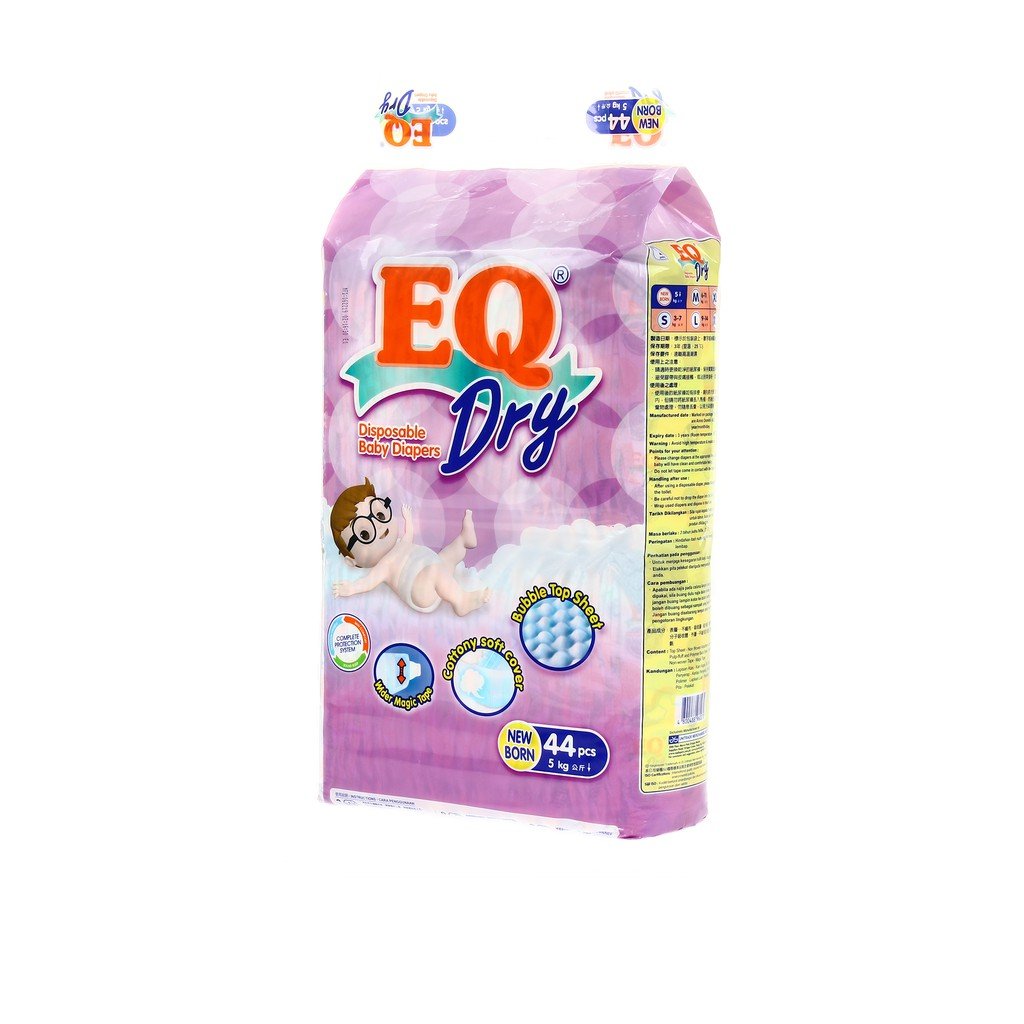 EQ Dry Diaper for Newborn