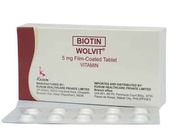WOLVIT Biotin Supplement