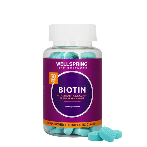 Wellspring Gummies Biotin Supplement