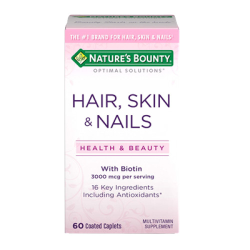 Nature's Bounty Hair Skin & Nails W/ Biotin Supplement