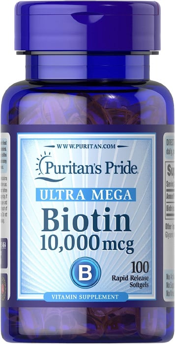Puritan's Pride Biotin Supplement