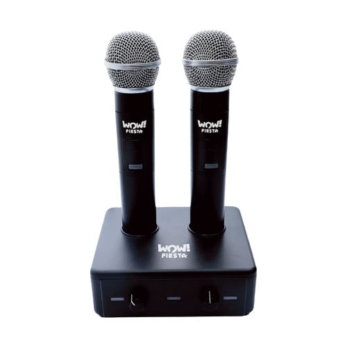 WOW Dual Wireless System Karaoke Microphone