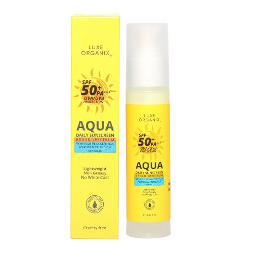 LUXE ORGANIX Aqua Daily Sunscreen