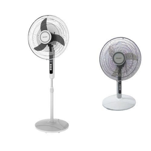 Sharp PJ-S161M(WH) Stand Electric Fan