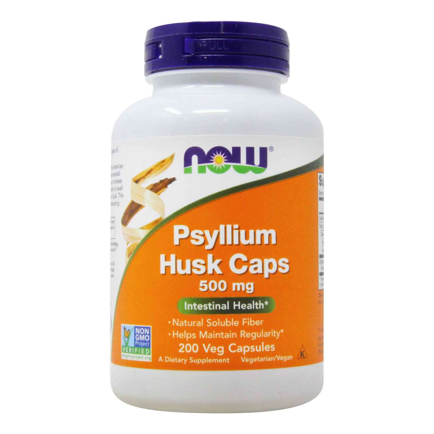 Now Foods Psyllium Husk Caps Fiber Supplement