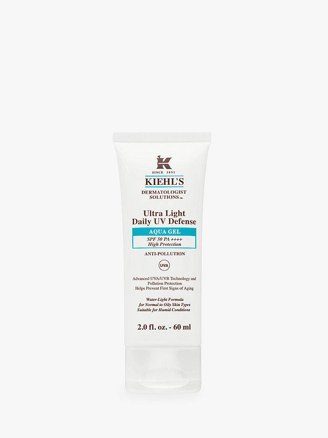 Best Kiehl's Ultra Light Daily UV Defense Aqua Gel Face Sunscreen Price