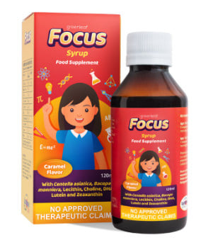 Focus Syrup Vitamins for Kids