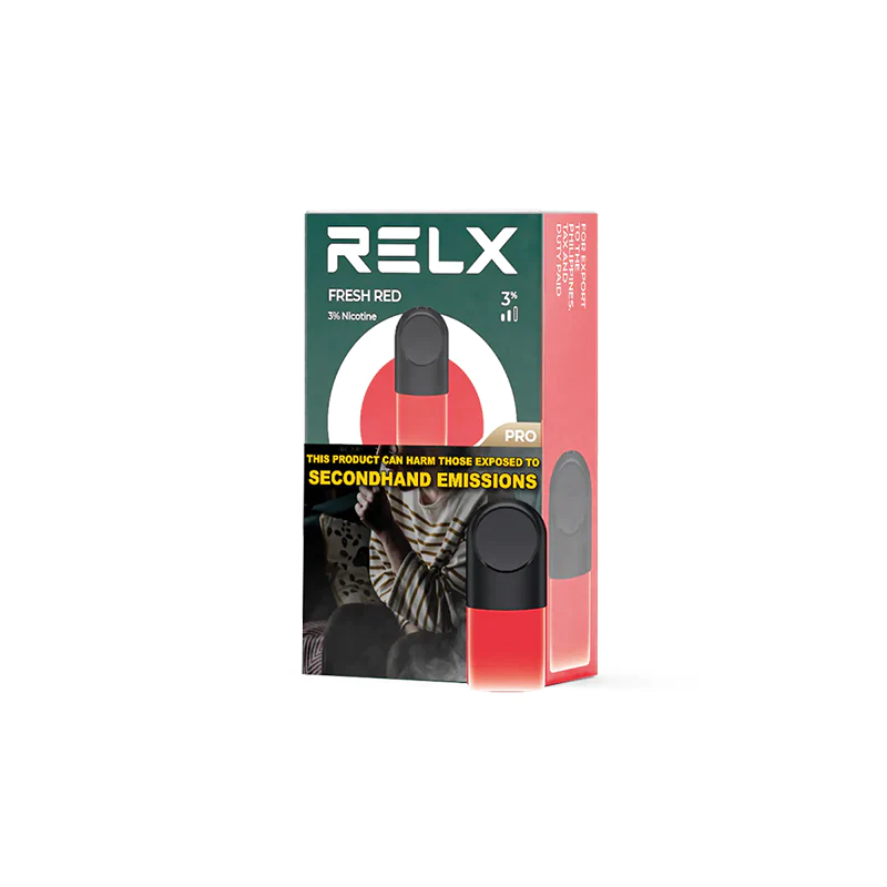 FRESH RED RELX Pro for Infinity Vape Pod