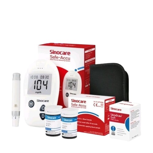 Sinocare Safe-Accu Blood Glucometer