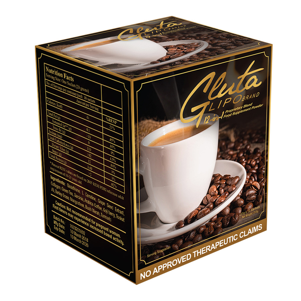 Gluta Lipo Classic Detox Slimming Coffee