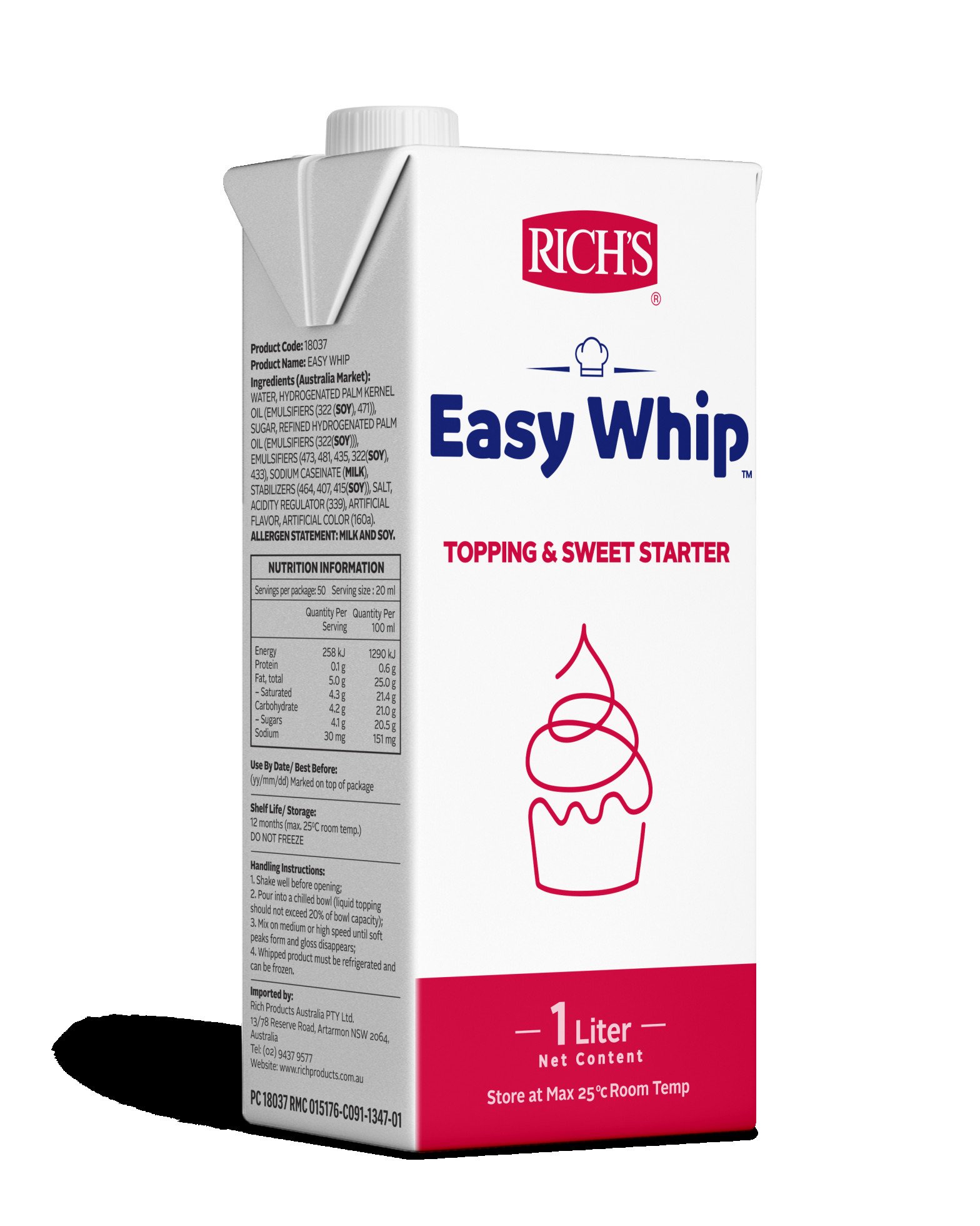Rich's Easy Whip Heavy Cream