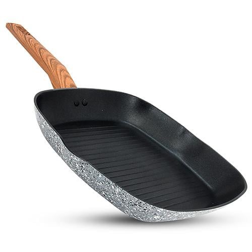 SLIQUE Granite Grill Pan