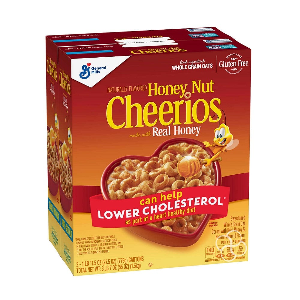 Cheerios Honey Nut Whole Grain Oat Cereal