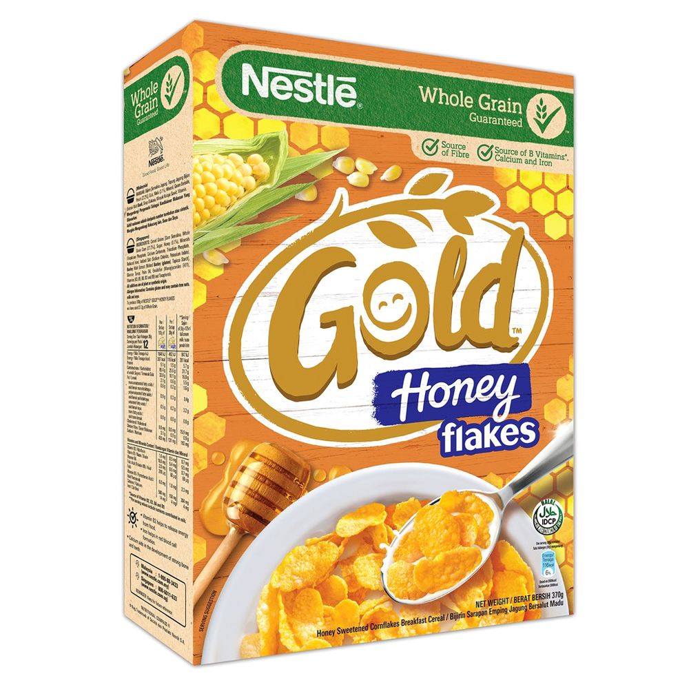 Nestle Gold Honey Flakes Cereal