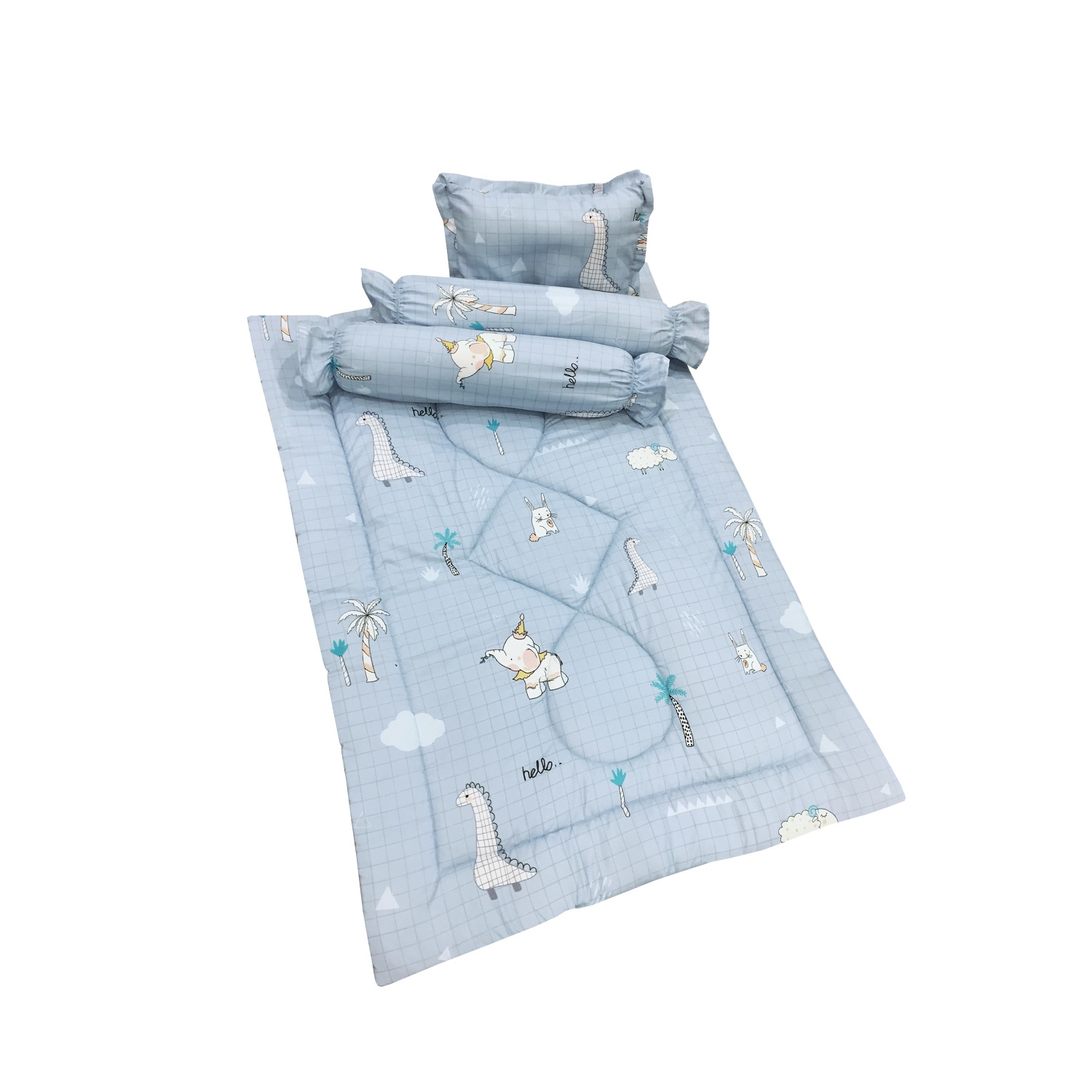 Kozy Blankie Baby Blue Haven 4-in-1 Comforter