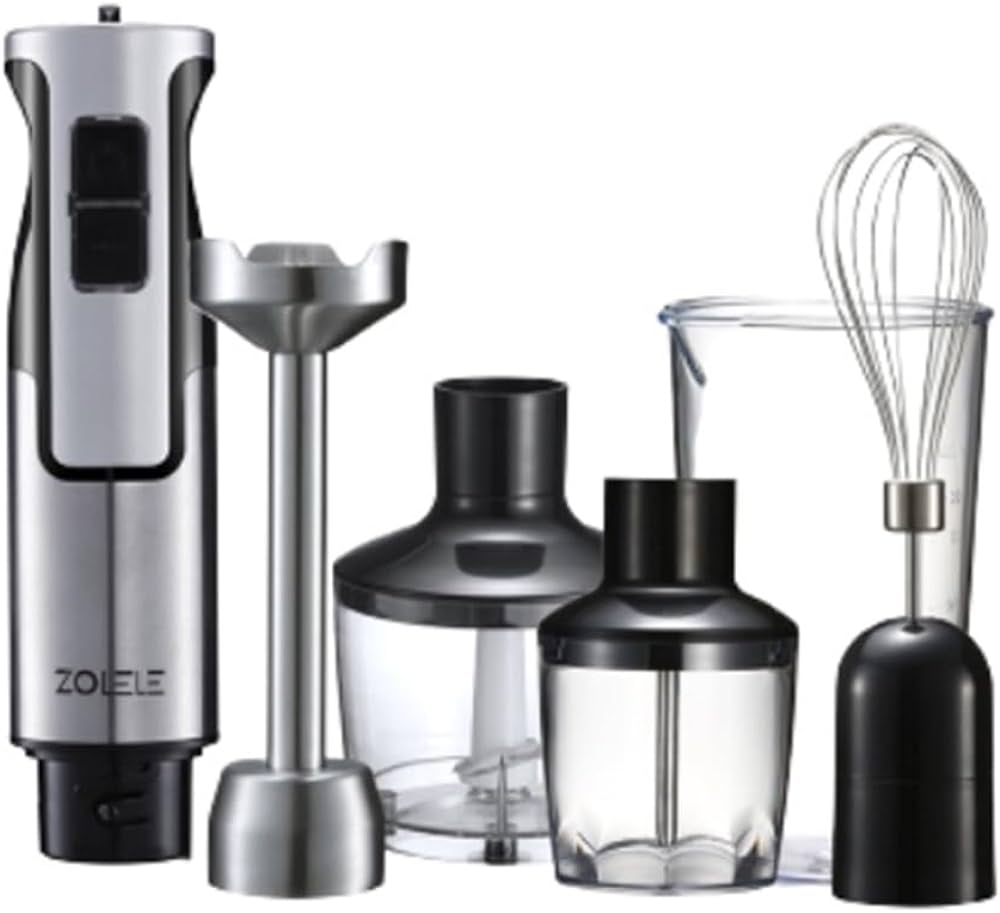 Zolele HB1200 4-in-1 Immersion Electric Hand Blender