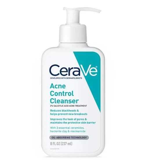 CeraVe Acne Control Cleanser Salicylic Acid