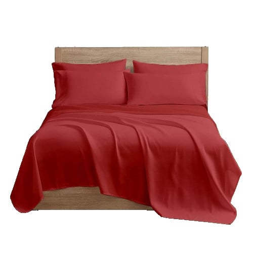 Nordic Home Earth Collection 4in1 Garterized Bedsheet Set
