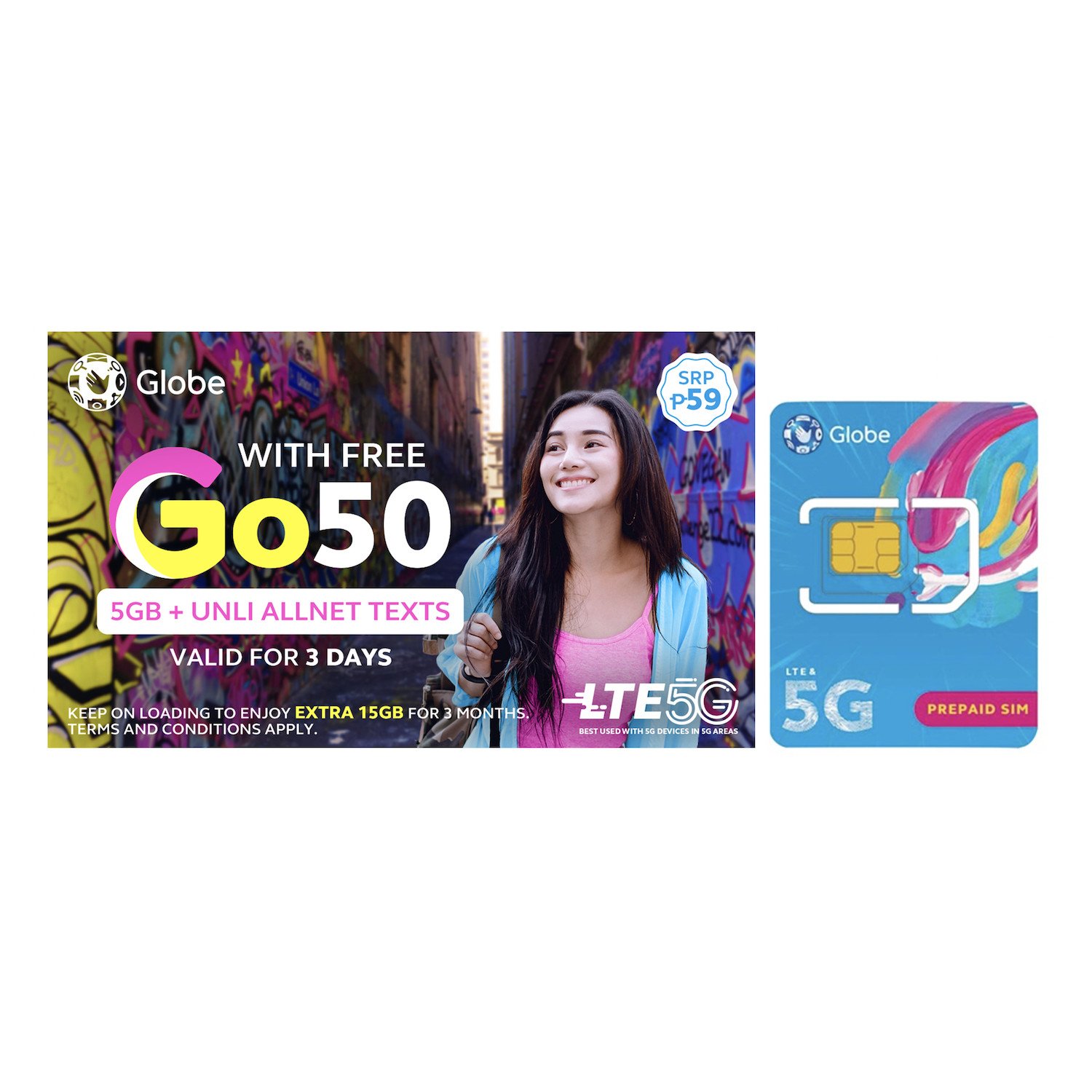Globe Prepaid 5G Sim Card