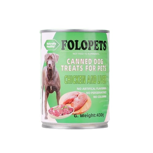 Folopets Dog Food Can