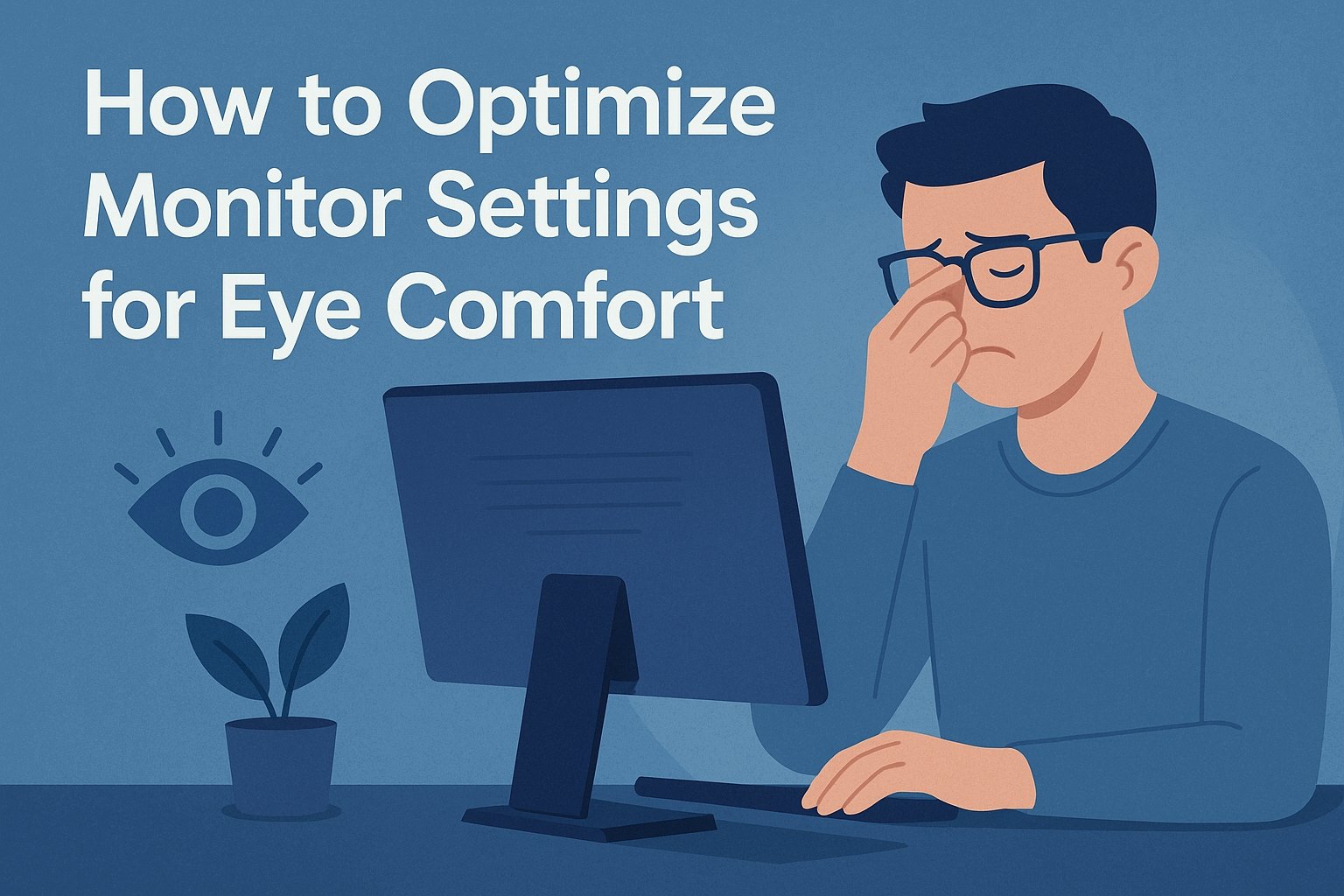 How to Optimize Monitor Settings for Eye Comfort