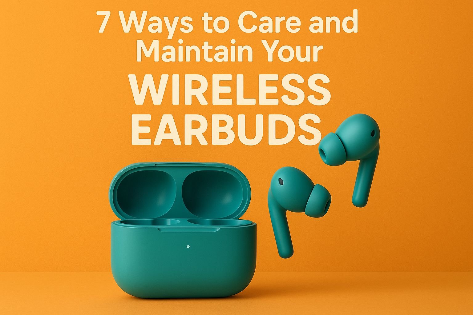 7 Ways to Care and Maintain Your Wireless Earbuds