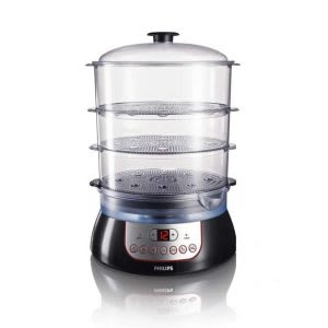 Food steamer with automatic shut off  