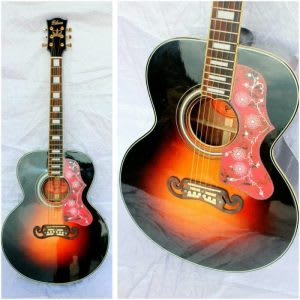 Gitar akustik design custom